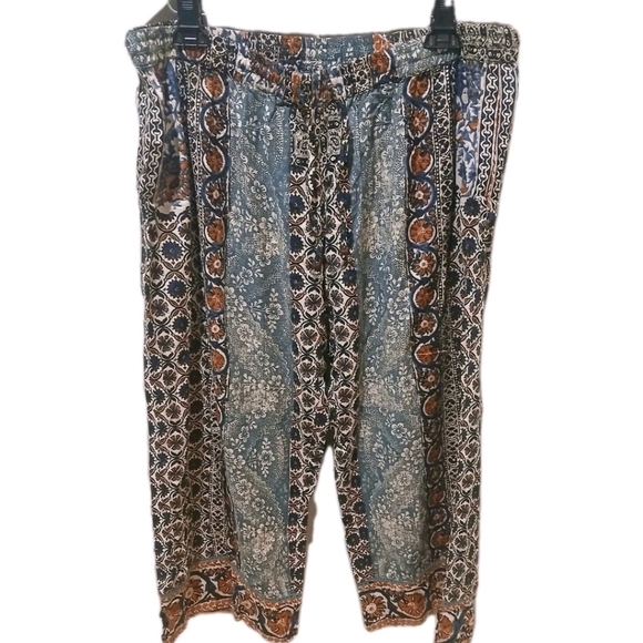 Kimono Duster Pants Set Women's Size:XXL BRAND NEW 2 PIECE Bohemian - Picture 6 of 13